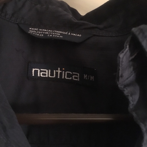 MENS Nautica button down - Picture 2 of 3